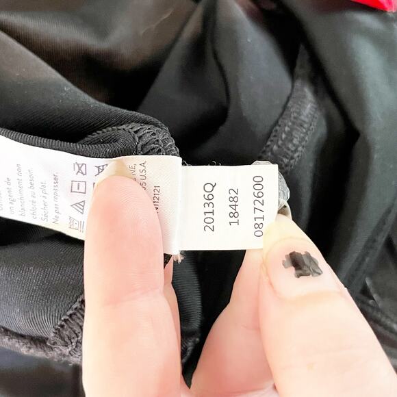 SPANX Shiny Faux Leather Slim Fit Pull On Mid Rise Moto Leggings Black Small - Picture 5 of 14